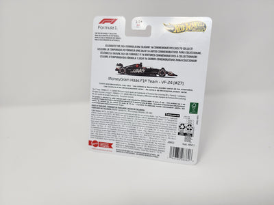 2 Car Set * MoneyGram Haas * #20 Kevin & #27 Nico * 2025 Hot Wheels Formula 1 - 2024 Series