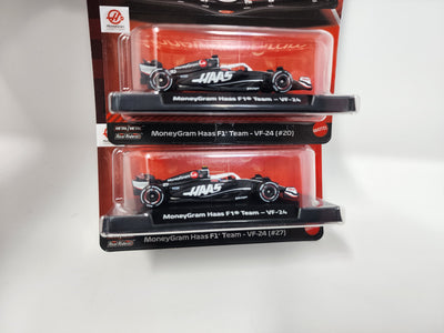 2 Car Set * MoneyGram Haas * #20 Kevin & #27 Nico * 2025 Hot Wheels Formula 1 - 2024 Series