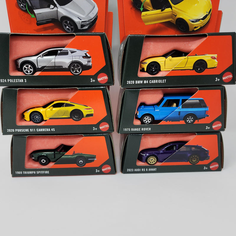 Case F Moving Parts * Complete 6 Car Set Case F * 2025 Matchbox Moving Parts
