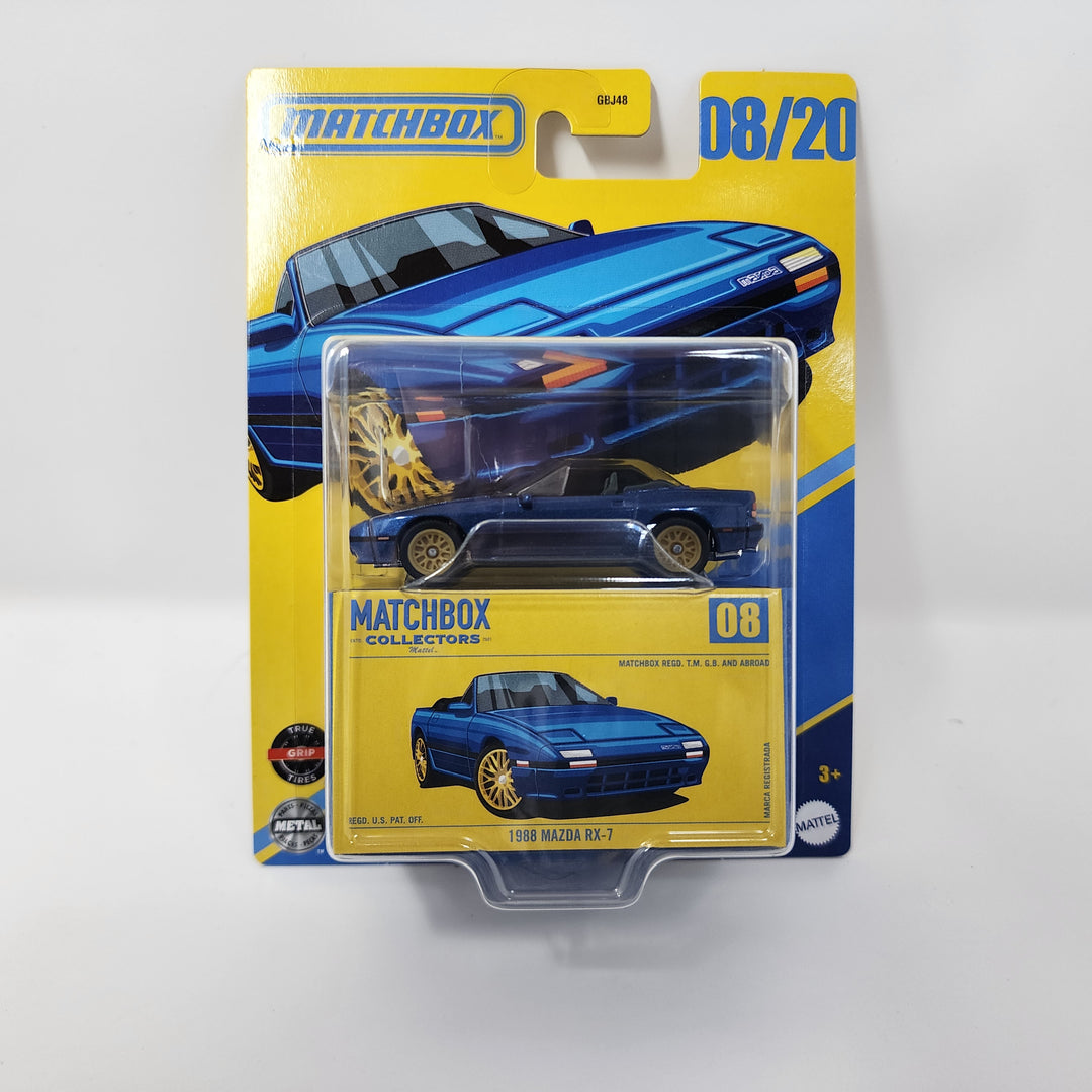 1988 Mazda RX-7 #08 * 2025 Matchbox Collectors Case B