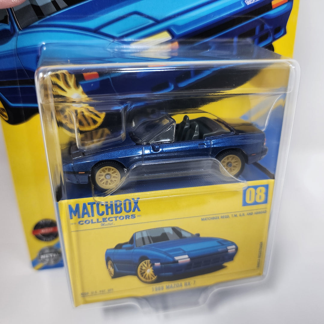 1988 Mazda RX-7 #08 * 2025 Matchbox Collectors Case B
