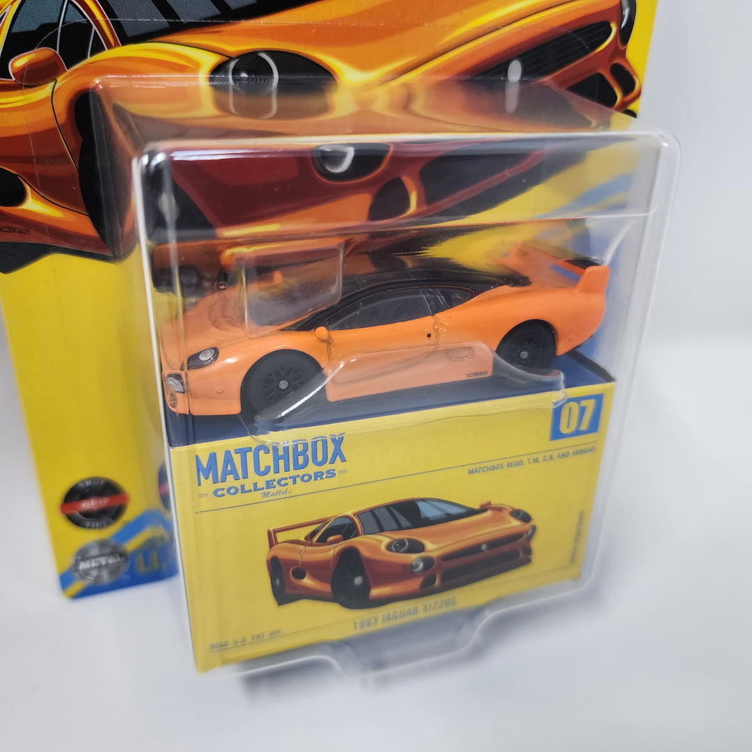 1993 Jaguar XJ220S #07 * 2025 Matchbox Collectors Case B