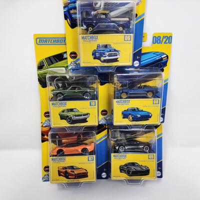 Case B Collectors * Complete 5 Car Set Case B * 2025 Matchbox Collectors Case B