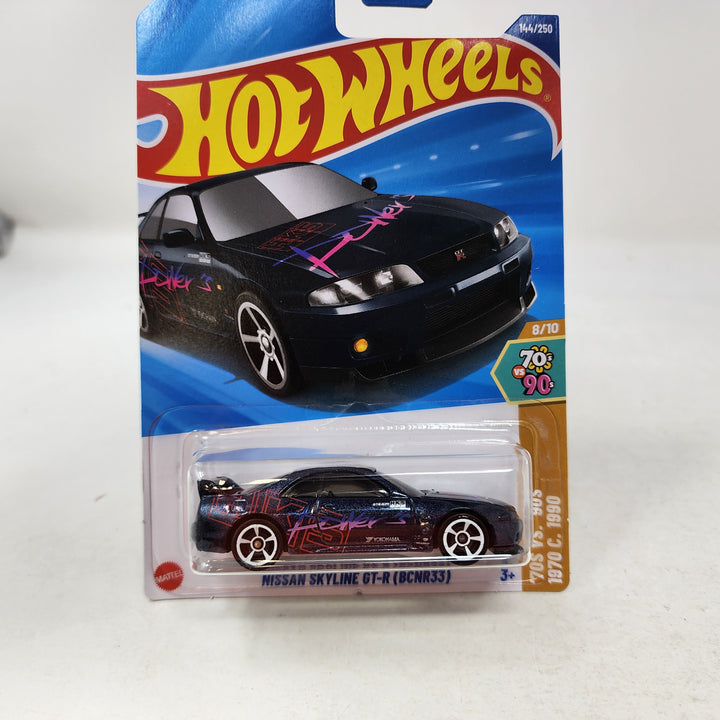Nissan Skyline GT-R (BCNR33) ミニカー Hot Wheels JFN69 Basic Car Nissan Skyline GT-R (BCNR33) | eBay
