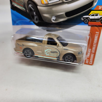 '99 Ford F-150 SVT Lightning #94 * Tan * 2025 Hot Wheels  NEW! N Case