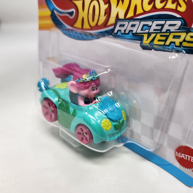 Poppy * 2025 Hot Wheels Racer Verse NEW! Case F * Trolls Dream Works