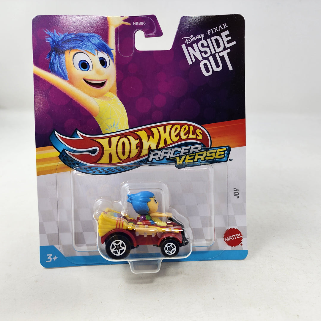 Joy * 2025 Hot Wheels Racer Verse NEW! Case F * Disney Inside Out