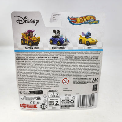 Mickey Mouse w/ Blue Car * 2025 Hot Wheels Racer Verse NEW! Case F * Disney Mickey