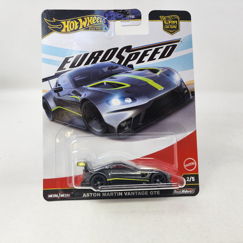 Aston Martin Vantage GTE 2/5 * 2025 Hot Wheels Car Culture EURO SPEED Case L