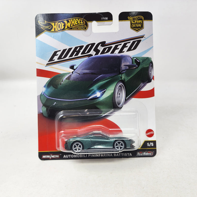 Automobili Pininfarina Battista 5/5 * 2025 Hot Wheels Car Culture EURO SPEED Case L