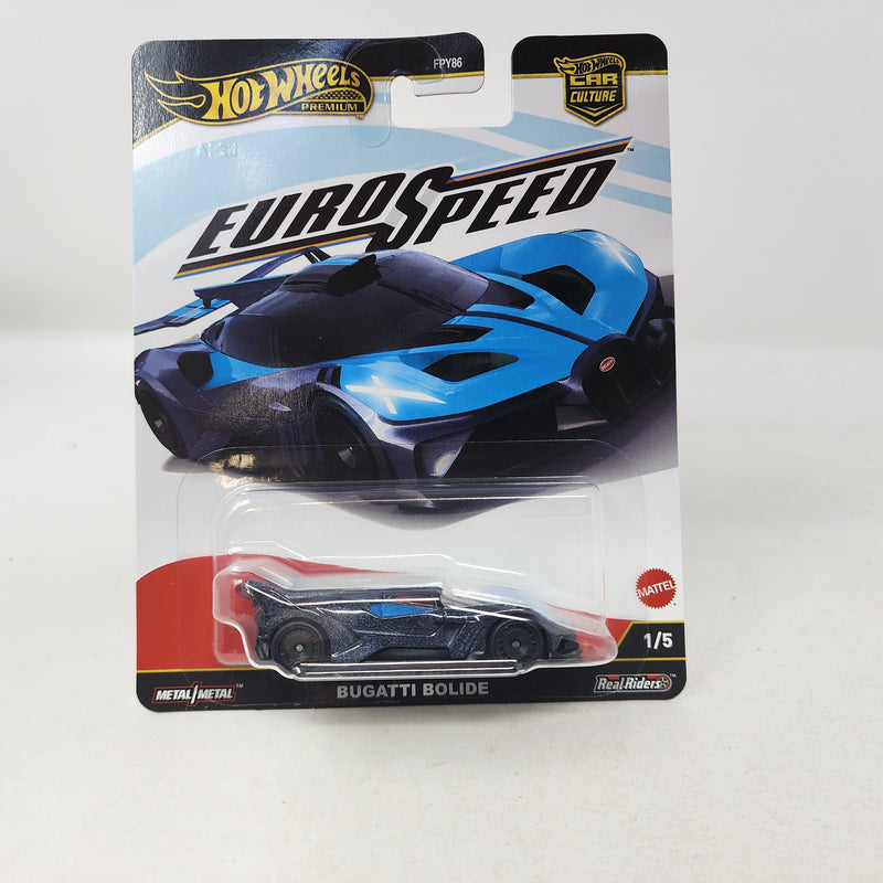 Bugatti Bolide 1/5 * 2025 Hot Wheels Car Culture EURO SPEED Case L