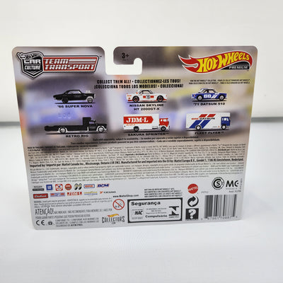 BRE '71 Datsun 510 & Fleet Flyer * Hot Wheels Car Culture Team Transport
