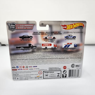 Nissan Skyline HT 2000GT-X & Sakura Sprinter Hot Wheels Team Transport * Bad Card