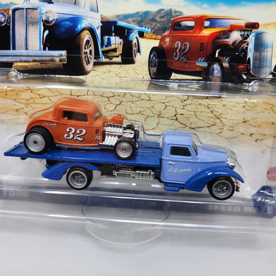 '32 Ford & Speed Waze Car Hauler * Hot Wheels Team Transport Car Culture