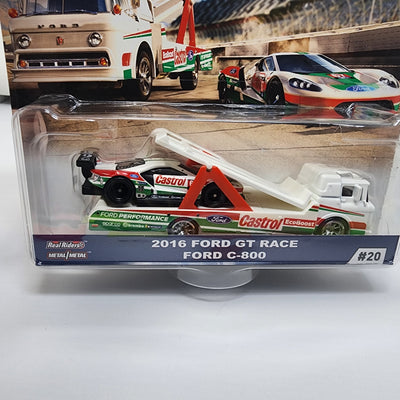 2016 Ford GT Race & C800 * Hot Wheels Team Transport Car Culture