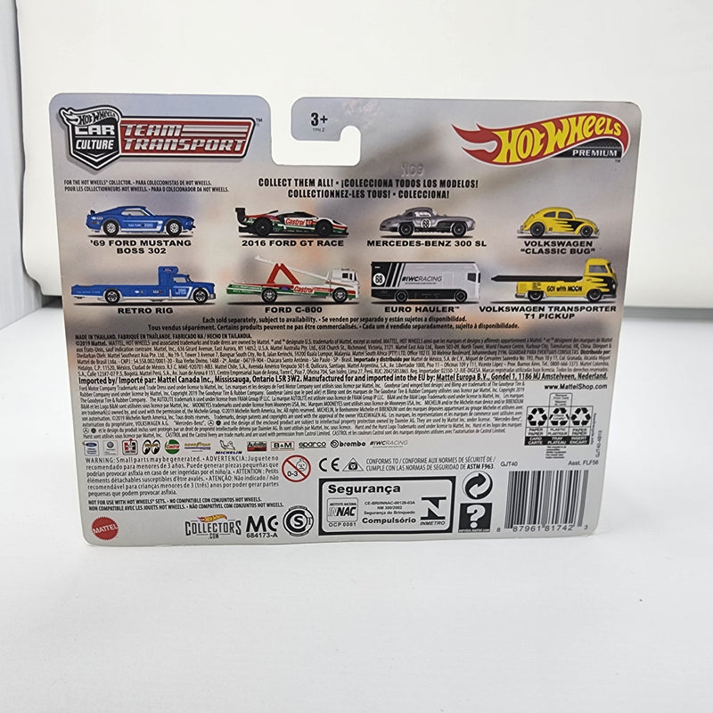 2016 Ford GT Race & C800 * Hot Wheels Team Transport Car Culture