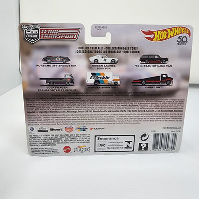 Porsche 356 Speedster & T1 Pickup * Hot Wheels Team Transport Car Culture