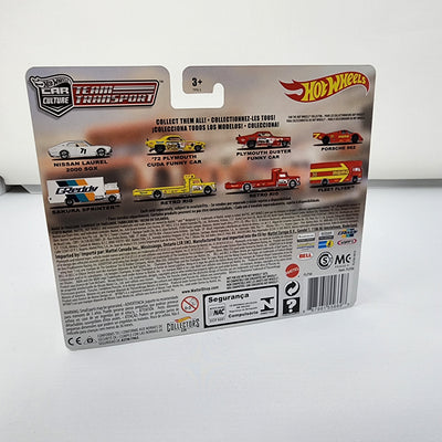 Plymouth Duster Funny Car & Retro Rig * Hot Wheels Team Transport Car Culture