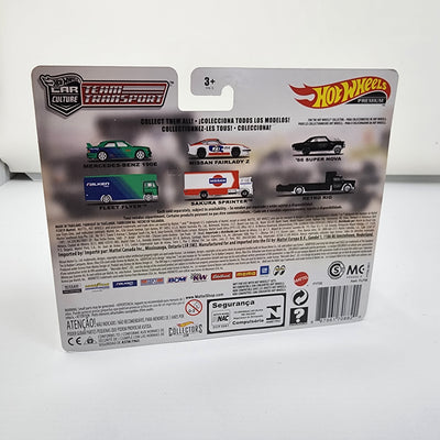 '66 Super Nova & Retro Rig #7 Black Hole * Hot Wheels Team Transport Car Culture