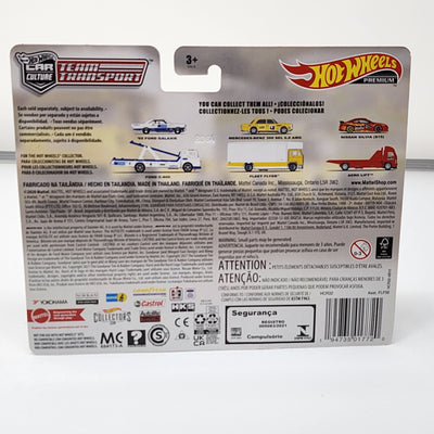 Mercedes-Benz 300 SEL AMG & Fleet Flyer * Hot Wheels Team Transport Car Culture