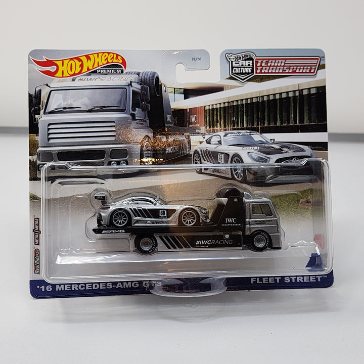 16 Mercedes-AMG GT3 & Fleet Street * Hot Wheels Team Transport Car