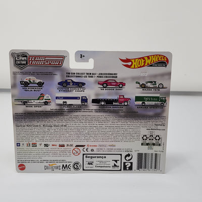 Corvette Stingray & Fleet Flyer #24 * Hot Wheels Team Transport Car Culture