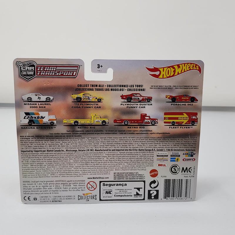 Porsche 962 & Fleet Flyer MOMO 
