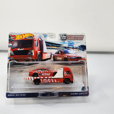 BMW M3 E46 & Aero Lift * Hot Wheels Team Transport Car Culture