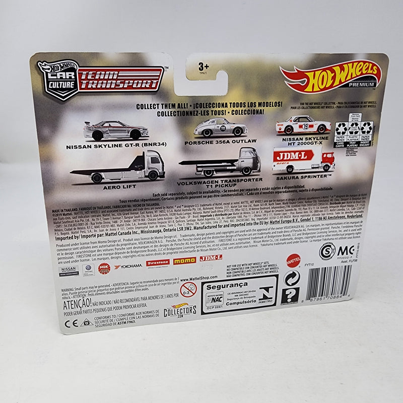 Nissan Skyline GT-R BNR34 & Aero Lift * Hot Wheels Team Transport Car Culture