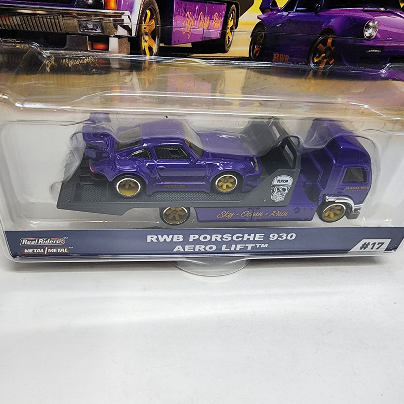 RWB Porsche 930 & Aero Lift * Hot Wheels Team Transport Car Culture