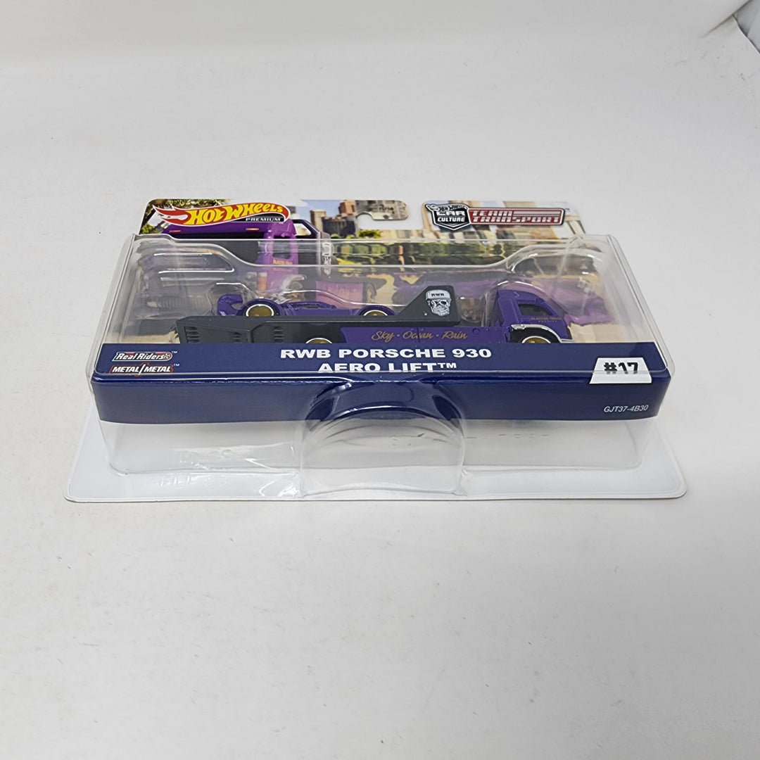 RWB Porsche 930 & Aero Lift * Hot Wheels Team Transport Car