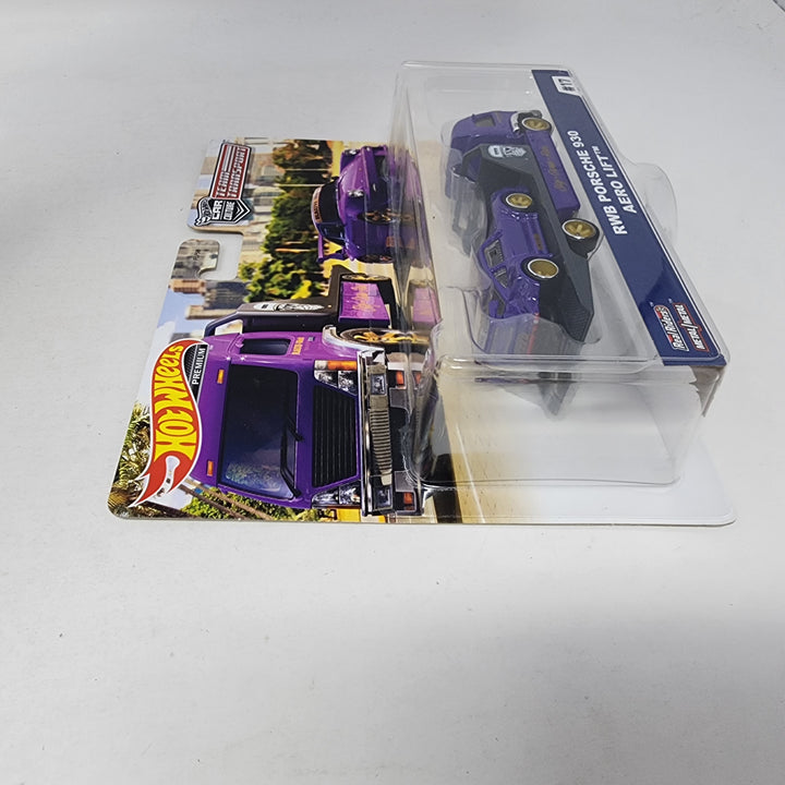 RWB Porsche 930 & Aero Lift * Hot Wheels Team Transport Car