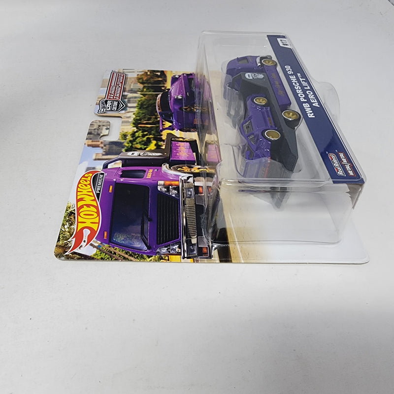 RWB Porsche 930 & Aero Lift * Hot Wheels Team Transport Car Culture