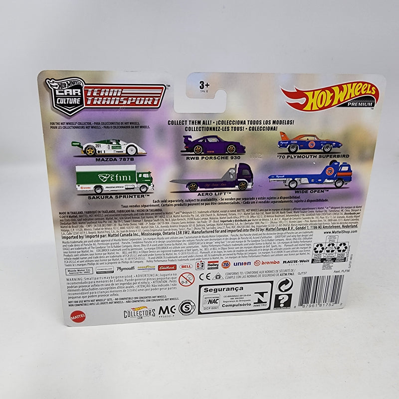 RWB Porsche 930 & Aero Lift * Hot Wheels Team Transport Car Culture