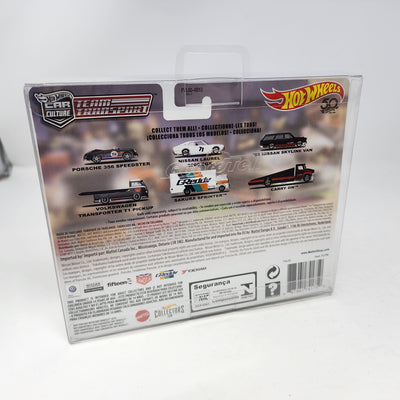 '69 Nissan Skyline Van & Carry On * Hot Wheels Team Transport Car Culture
