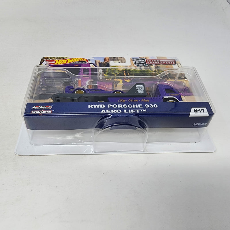 RWB Porsche 930 & Aero Lift * Hot Wheels Team Transport Car Culture