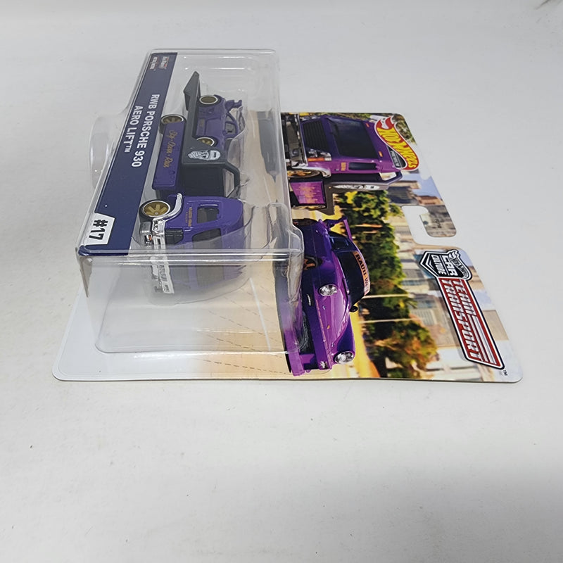 RWB Porsche 930 & Aero Lift * Hot Wheels Team Transport Car Culture