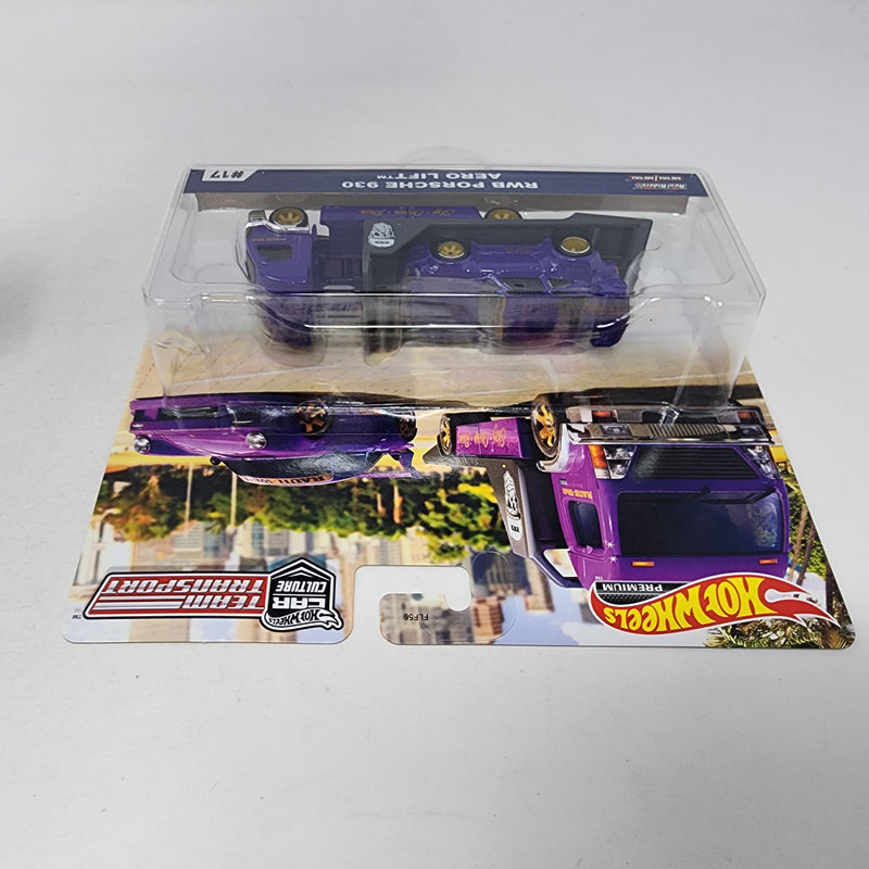RWB Porsche 930 & Aero Lift * Hot Wheels Team Transport Car Culture