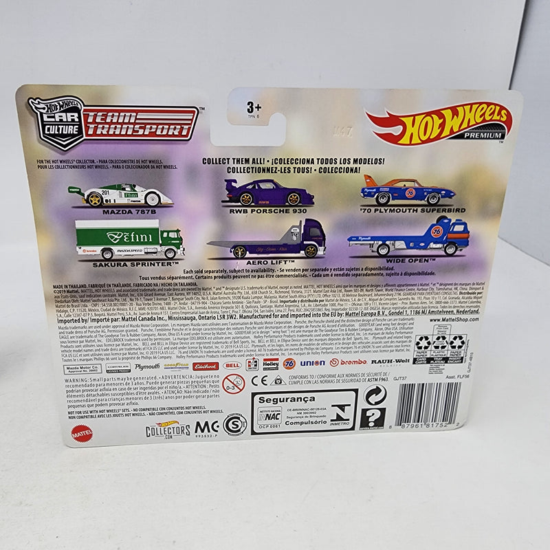 RWB Porsche 930 & Aero Lift * Hot Wheels Team Transport Car Culture