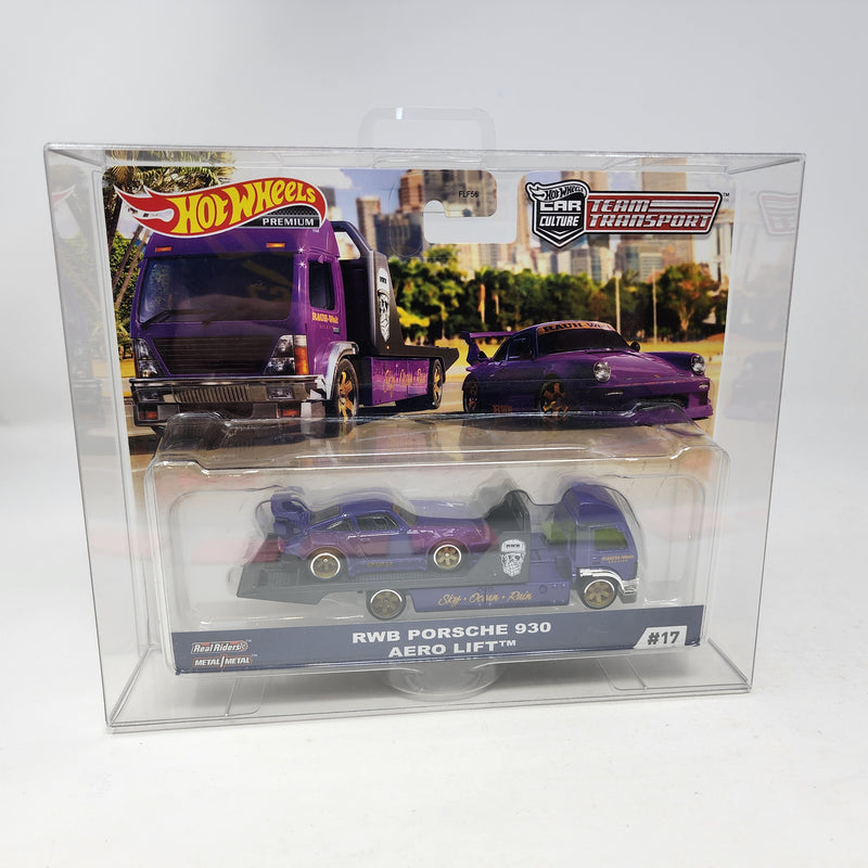 RWB Porsche 930 & Aero Lift * Hot Wheels Team Transport Car Culture