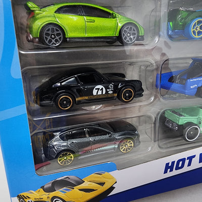 8 Pack with Black Porsche * Hot Wheels 8 Pack