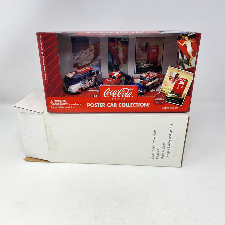 Coca-Cola Poster Car Collection * 3 Pack * Johnny Lightning