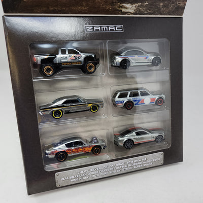 Zamac 6 Pack * Hot Wheels w/ BMW, Shelby, Bluebird, Silverado