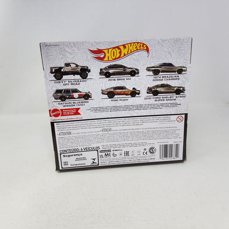 Zamac 6 Pack * Hot Wheels w/ BMW, Shelby, Bluebird, Silverado