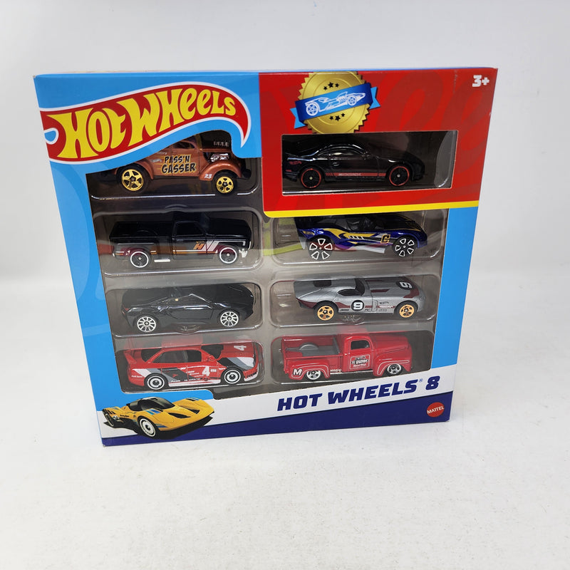 8 Pack * Hot Wheels w/ Exclusive Black 300ZX