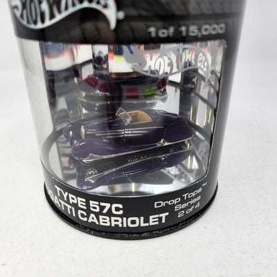 Type 57C Bugatti Cabriolet * Hot Wheels Oil Can
