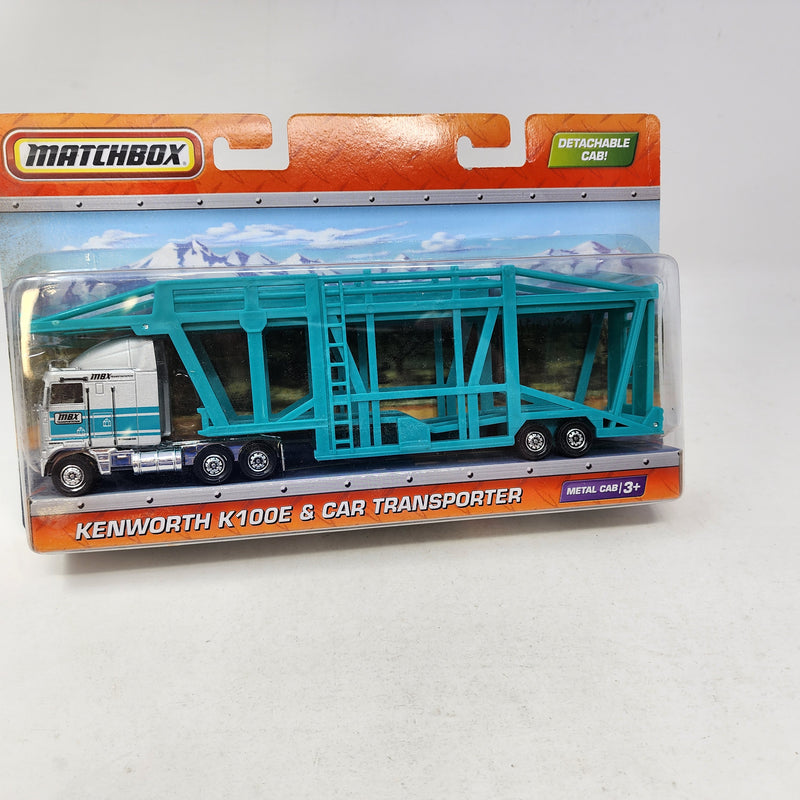 Kenworth K100E & Car Transporter * Matchbox Super Convoy
