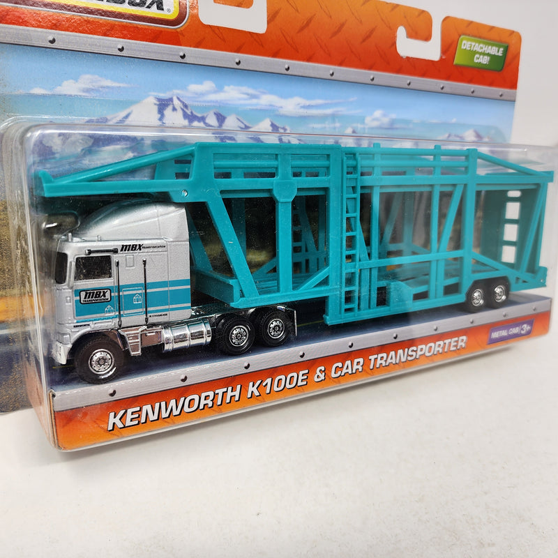 Kenworth K100E & Car Transporter * Matchbox Super Convoy