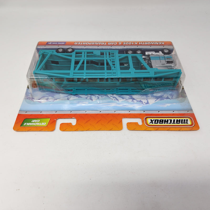 Kenworth K100E & Car Transporter * Matchbox Super Convoy