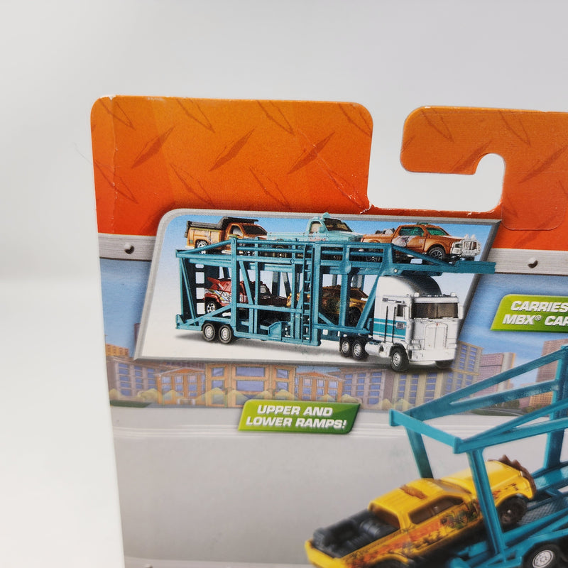 Kenworth K100E & Car Transporter * Matchbox Super Convoy